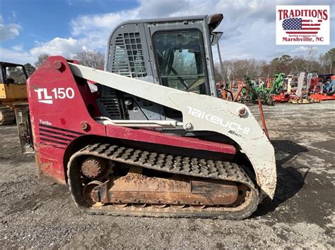 takeuchi tl150 skid steer for sale|takeuchi track loader prices.